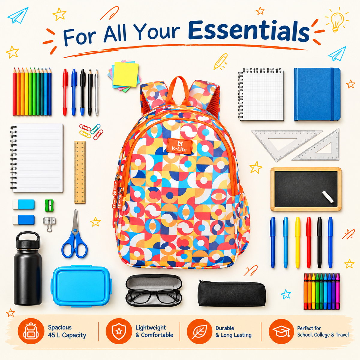K-Lite Joy Doodle Backpack