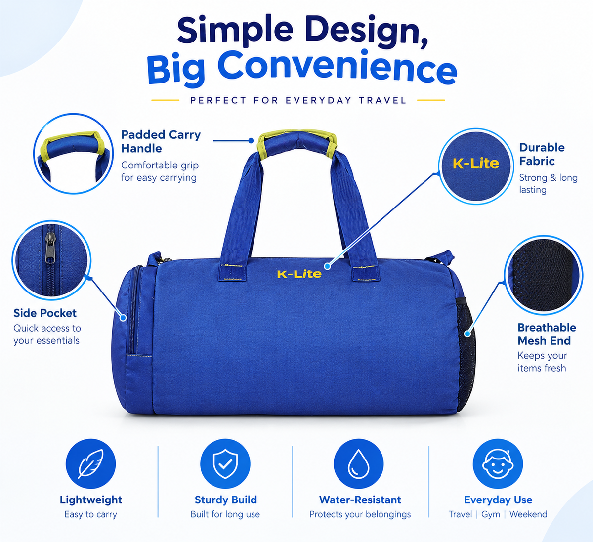 K-Lite Duffle Bag