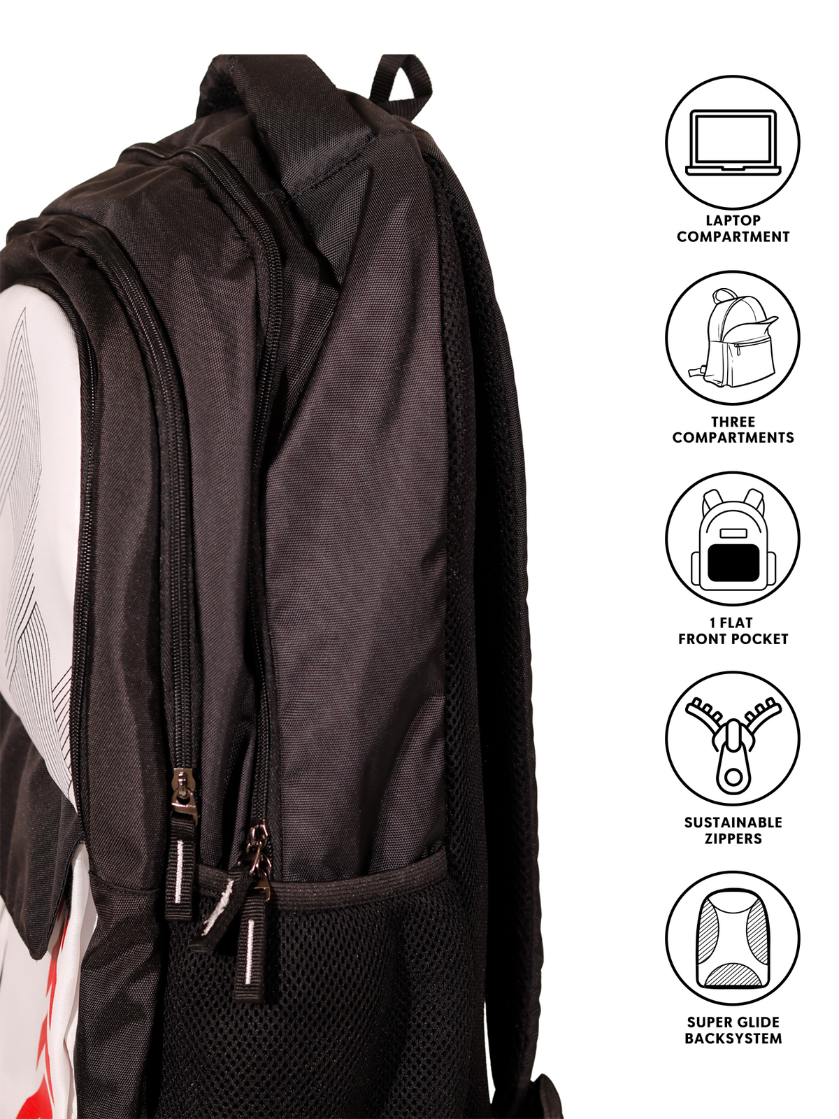 K-Lite White Backpack