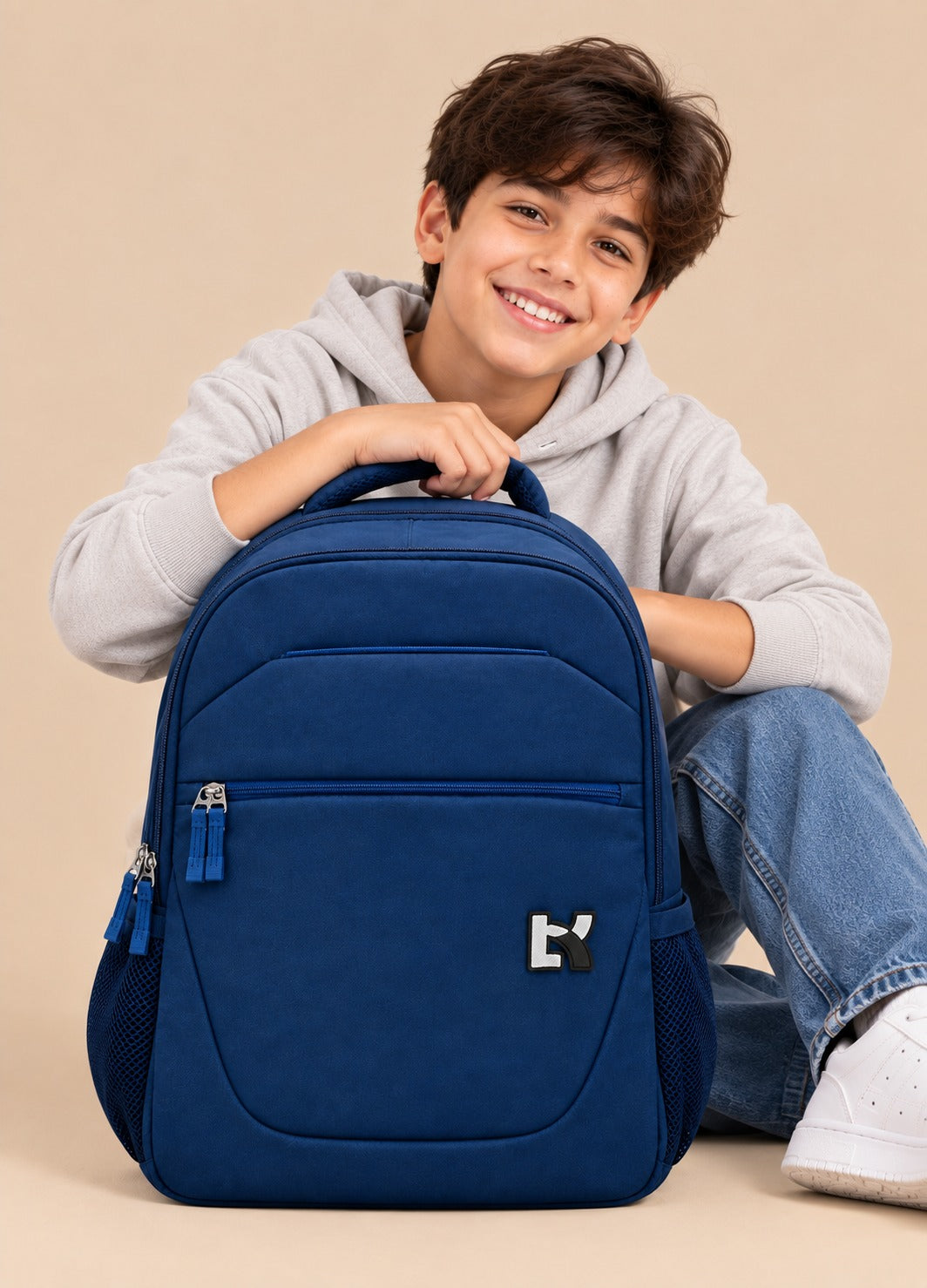 Blue Travel Backpack